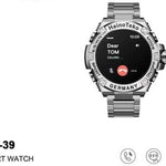 Haino Teko RW39 Smart Watch – AMOLED Display, Bluetooth Calling & Wireless Charging
